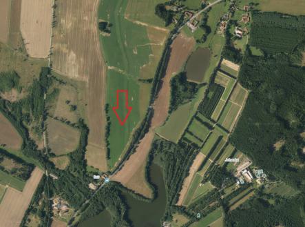 Letecký snímek.jpg | Prodej - pozemek, zemědělská půda, 6 009 m²