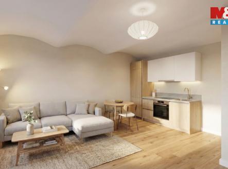 Kopie souboru obývací pokoj s kuchyní.jpeg | Prodej bytu, 4+1, 171 m²