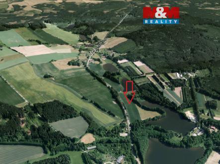 Letecký snímek.jpg | Prodej - pozemek, zemědělská půda, 8 399 m²