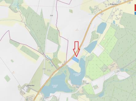 Snímek z KN.jpg | Prodej - pozemek, zemědělská půda, 8 399 m²