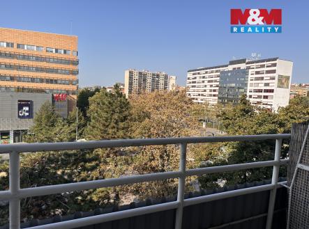 Pohled z balkonu | Pronájem bytu, 3+1, 71 m²