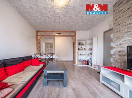 obývací pokoj s jídelnou | Prodej bytu, 4+1, 81 m²