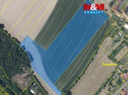 Parcelní č. 616 | Prodej - pozemek, zemědělská půda, 38 069 m²