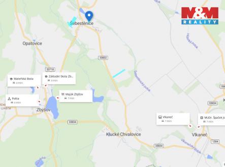 Mapa_okolí_ Šebestěnice.jpeg | Prodej - pozemek, zemědělská půda, 38 069 m²