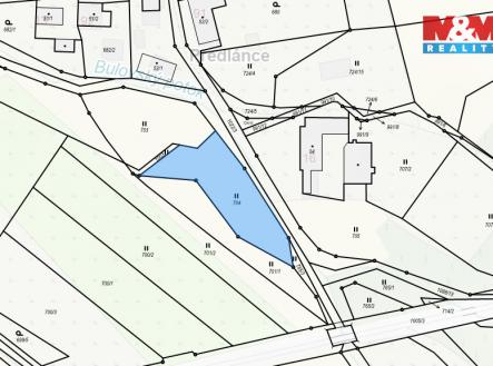 Předlánce katastr.jpg | Prodej - pozemek pro komerční výstavbu, 1 998 m²