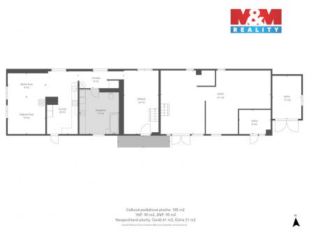 1st_floor_15_pr_b__n__broumy_with_dim.jpg | Prodej - dům/vila, 180 m²