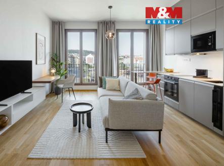 toyen 2.jpg | Pronájem bytu, 1+kk, 38 m²