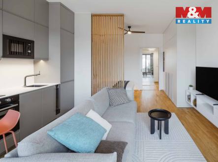 toyen 5.jpg | Pronájem bytu, 1+kk, 38 m²