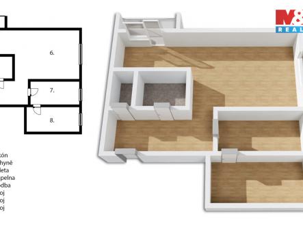 půdorys (1).jpg | Prodej bytu, 3+1, 66 m²