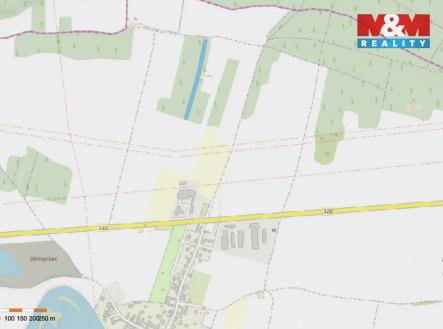 Mapka | Prodej - pozemek, les, 5 891 m²