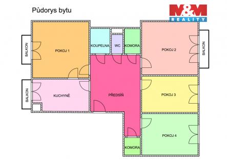 pudorys_4_1_Komenskeho_b.jpg | Prodej bytu, 4+1, 88 m²