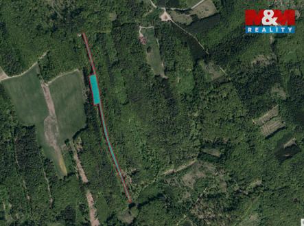 Mapa_okoli_2026_04_10_13_48.jpeg | Prodej - pozemek, les, 13 296 m²