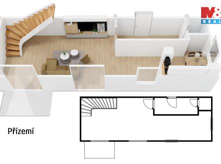 půdorys  _ .jpg | Prodej bytu, 3+kk, 106 m²