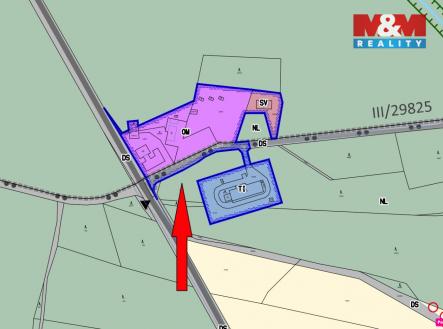 6 | Prodej - pozemek, les, 3 807 m²