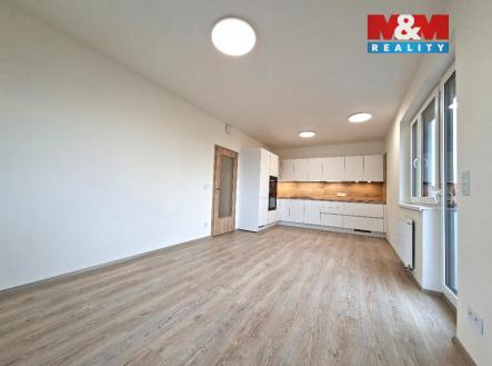 Pokoj s kk | Pronájem bytu, 3+kk, 63 m²