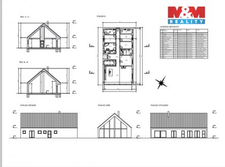 plány domu.jpg | Prodej - pozemek pro bydlení, 1 446 m²