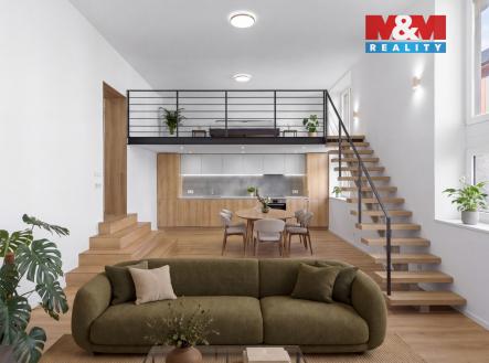 vizualizace 1.jpg | Prodej bytu, 2+kk, 80 m²