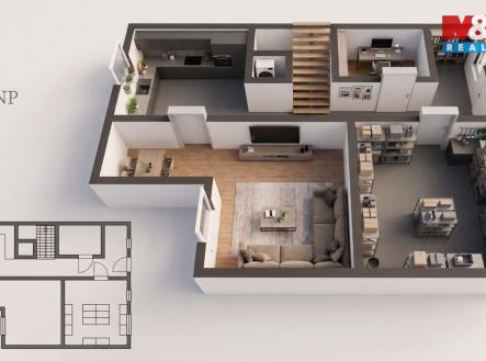 Půdorys 1 NP.jpg | Prodej - dům/vila, 101 m²