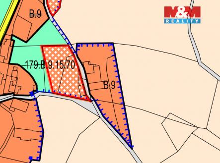 uzemní plán Vítkov.jpg | Prodej - pozemek pro bydlení, 5 870 m²