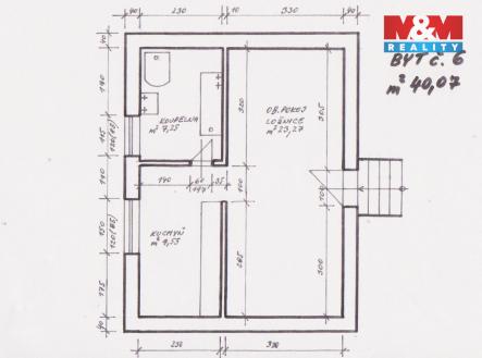 byt c6.jpg | Pronájem bytu, 1+1, 40 m²