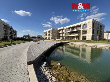 Klidný společný dvůr | Pronájem bytu, 1+kk, 46 m²