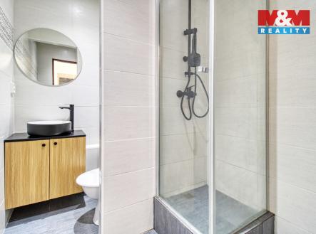 koupelna s WC | Pronájem bytu, 1+kk, 21 m²