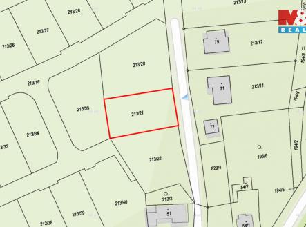 katastr.jpg | Prodej - pozemek pro bydlení, 614 m²