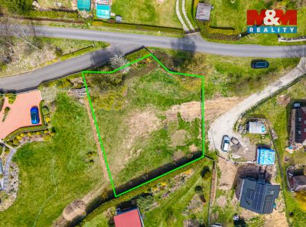 ohraničení pozemku | Prodej - pozemek pro bydlení, 859 m²