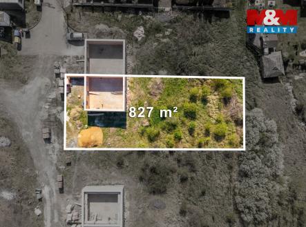 Pohled na nemovitost a okolí | Prodej - pozemek pro bydlení, 827 m²