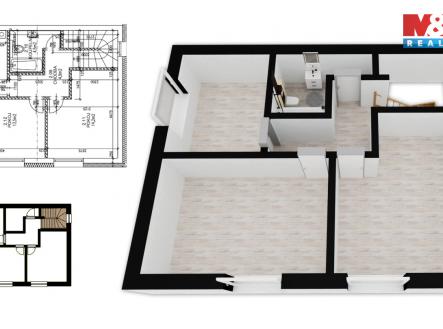 Půdorys první patro.jpg | Prodej bytu, 4+kk, 97 m²