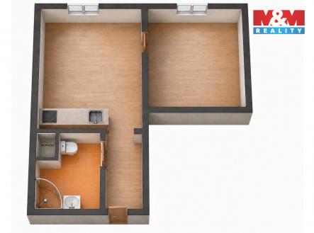 Půdorys.jpeg | Prodej bytu, 1+1, 36 m²