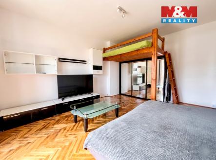 obývací pokoj | Pronájem bytu, 1+1, 33 m²