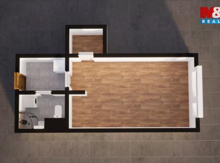 pudorys.jpg | Prodej bytu, 1+kk, 29 m²