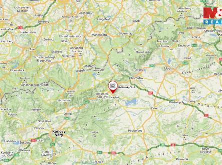 mapa okolí | Prodej - pozemek pro komerční výstavbu, 21 910 m²