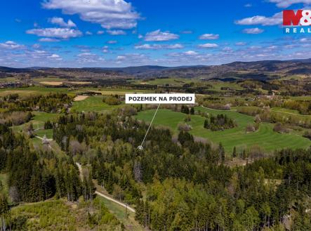 Letecký pohled | Prodej - pozemek, les, 11 203 m²