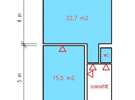 Půdorys 1.NP.jpg | Pronájem - kanceláře, 135 m²