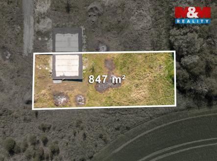 Pohled na nemovitost a okolí | Prodej - pozemek pro bydlení, 847 m²