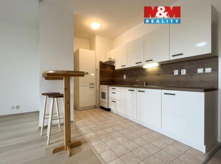 kuchyně Moravská .jpg | Pronájem bytu, 1+kk, 44 m²