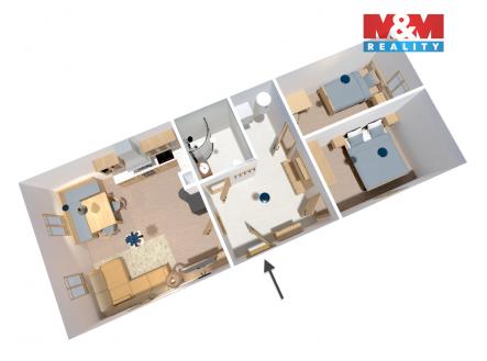 3D Češov | Prodej - dům/vila, 55 m²