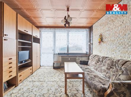 obývací pokoj | Pronájem bytu, 3+1, 53 m²
