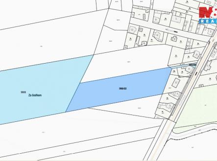 kataster pc 111, 392.22 , 392.26.jpg | Prodej - pozemek, ostatní, 151 762 m²