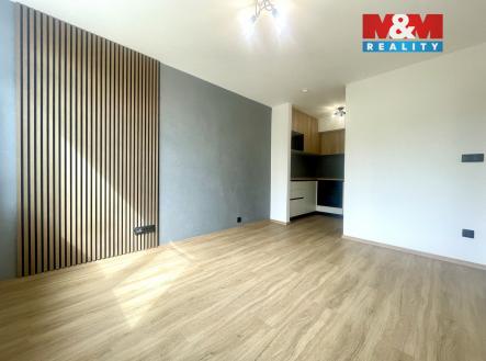 Obývací pokoj+Kk | Pronájem bytu, 2+kk, 36 m²