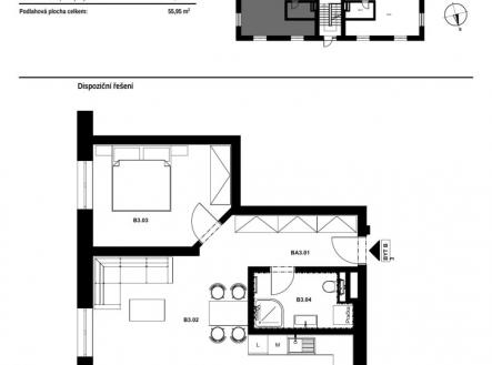 byt_b3_page_1.jpg | Prodej bytu, 2+kk, 56 m²
