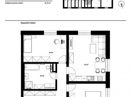 BYT_B2 (1).jpg | Prodej bytu, 3+kk, 82 m²