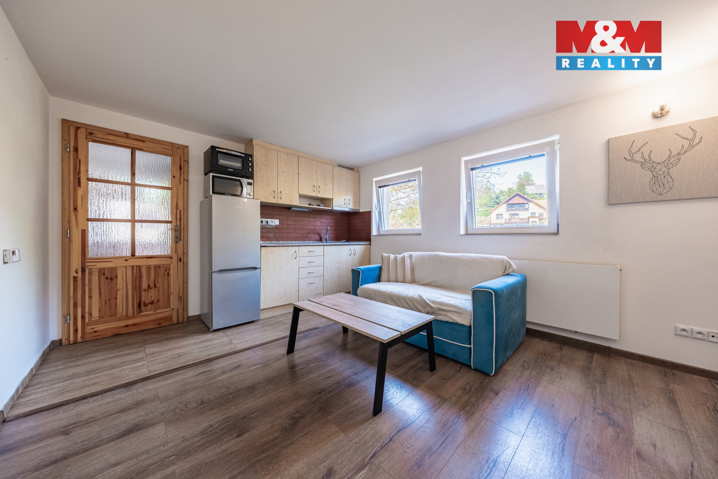 941497 - Pronájem bytu 1+kk, 22 m², Březí, ul. Jana Nepomuckéh