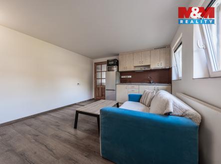 941497 - Pronájem bytu 1+kk, 22 m², Březí, ul. Jana Nepomuckéh | Pronájem bytu, 1+kk, 22 m²
