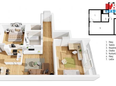půdorys  Weigertová (1)_edited.jpg | Prodej bytu, 3+kk, 54 m²