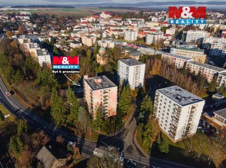 dron .jpg | Pronájem bytu, 3+1, 69 m²