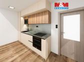 Pronájem bytu, 2+kk, 49 m²