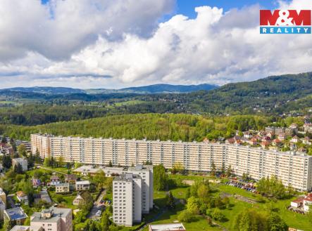 Pohled na dům.jpg | Pronájem bytu, 1+1, 36 m²